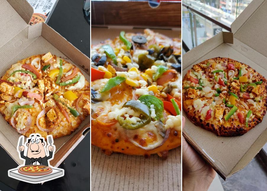 Try out various types of pizza