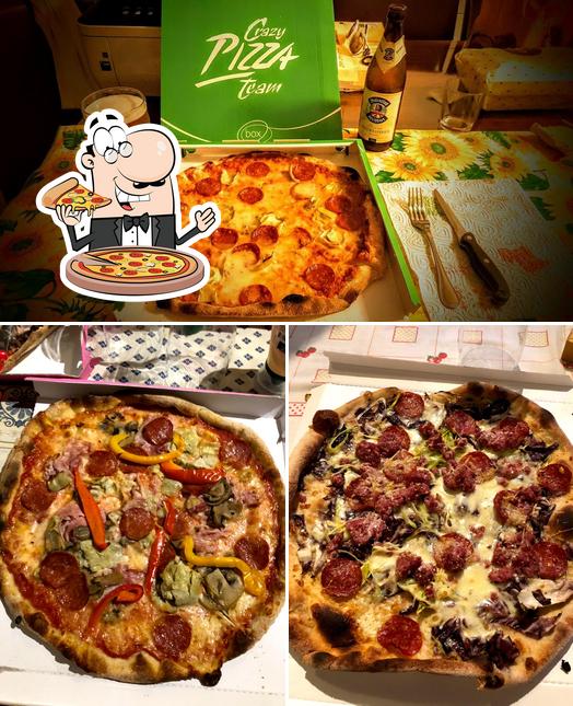 A Crazy Pizza, puoi ordinare una bella pizza