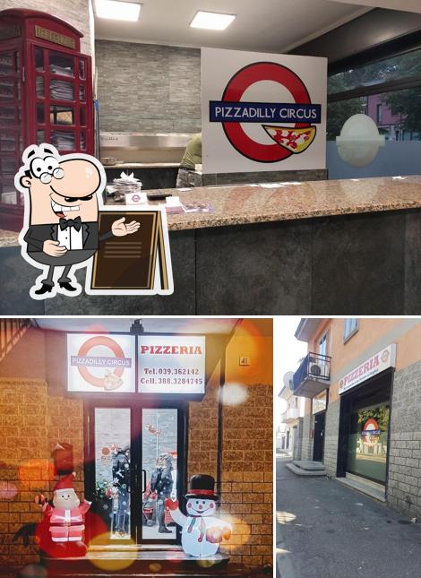 La esterno e interni del ristorante