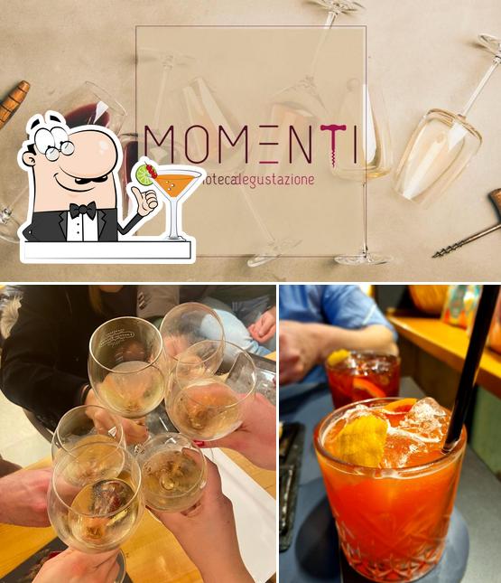 Prenditi un drink dal menu