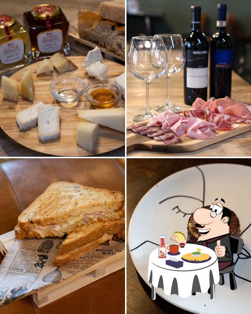 Piatto di formaggi al Sensole Locanda Contemporanea