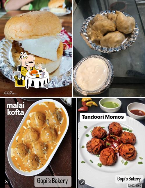 Food at Gopi’s Bakery