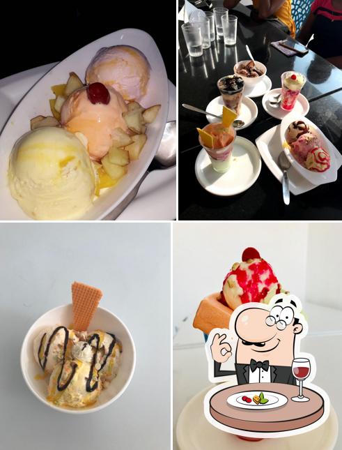 Meals at Ice cream cafe