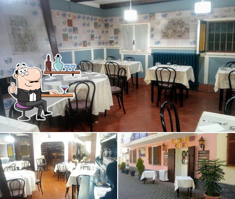 Dai un'occhiata agli interni di Osteria Gianduiotto