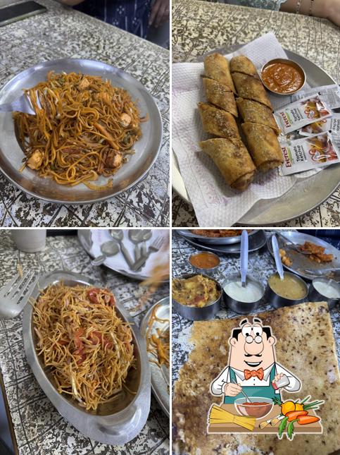 Spaghetti bolognese at Raja Snacks Bar