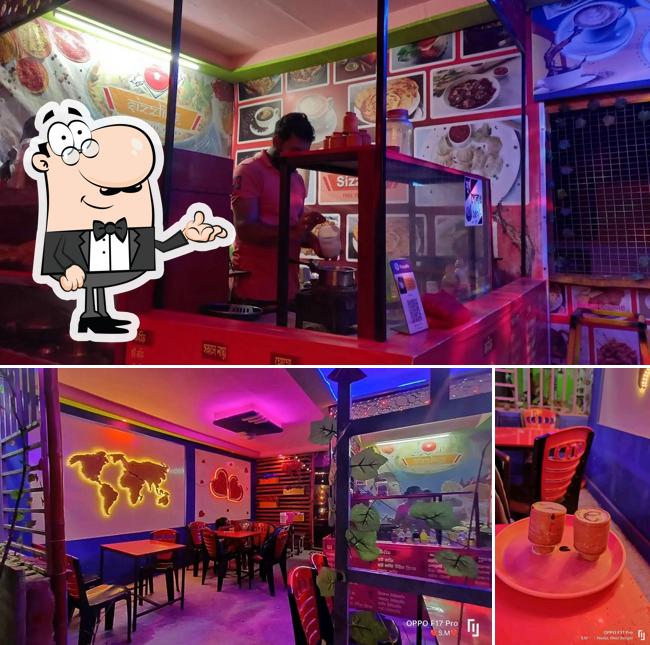 The interior of SIZZLING