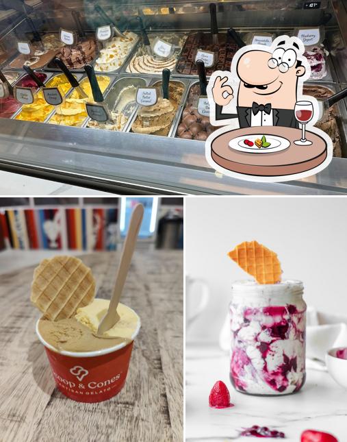 Food at Scoop & Cones - Artisan Gelato Icecream
