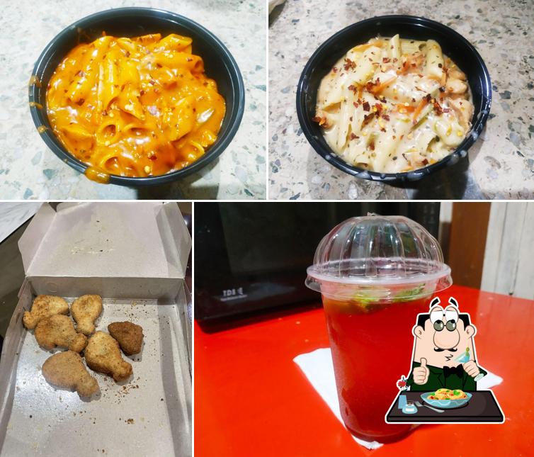 Macaroni and cheese at The Chicken Hut