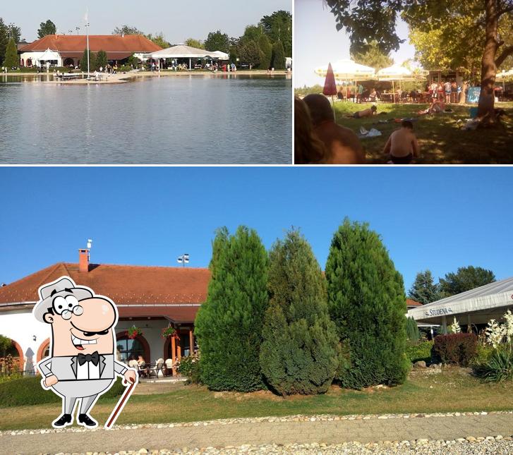 L'area esterna è una caratteristica importante di Restoran Aquacity