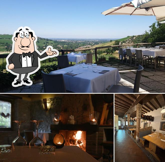 Gli interni di Ristorante La Cicala