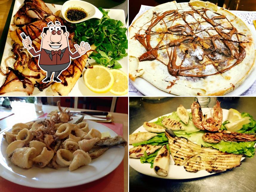 Platti al Trattoria nel Blu