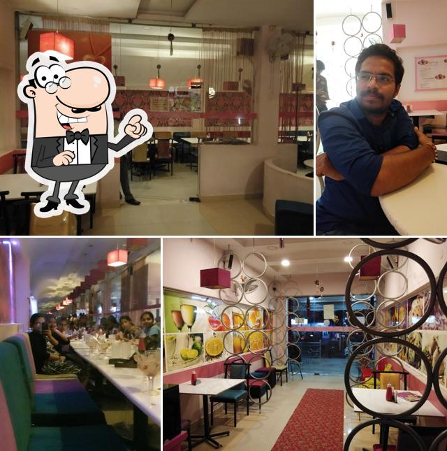 The interior of Veg treat @ kakinada