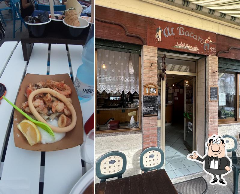 Gli interni di Al Bacaro