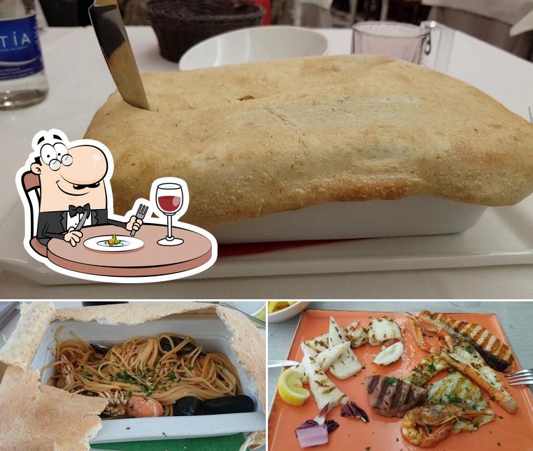 Cibo al Al Gambero d'Oro