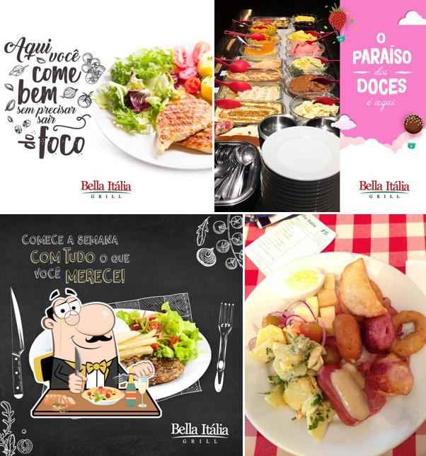 Platos en Bella Itália Grill