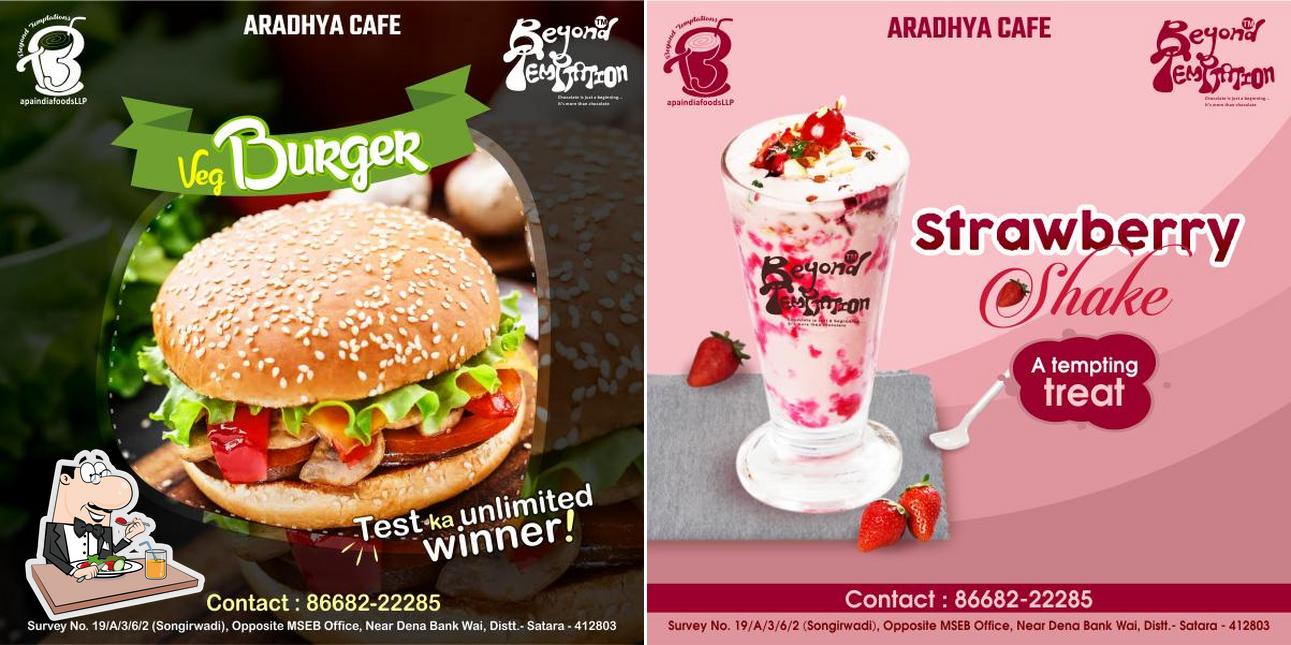 Food at Beyond Temptation Aradhya Cafe Wai