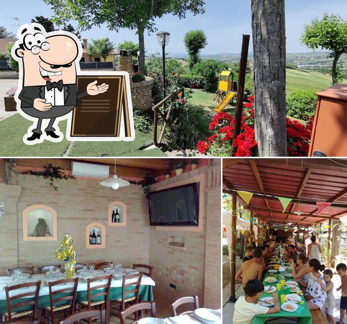 Goditi la vista dagli esterni di Colverde