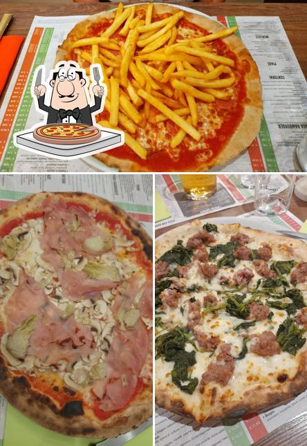 Prenditi tra le svariate varianti di pizza