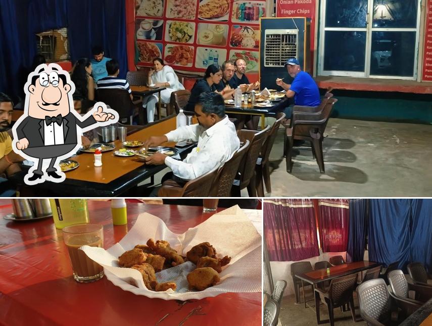 Check out how MUKHIYA JI DHABA & restorant and UP TAX looks inside