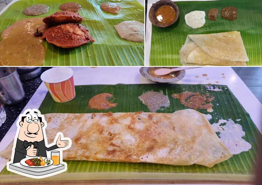 Meals at Murugan Idli Shop