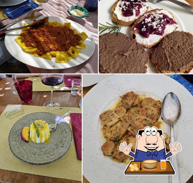 Platti al Osteria Santina
