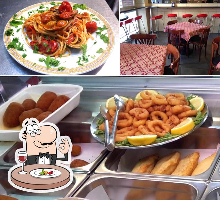 Dai un’occhiata alla immagine che mostra la cibo e interni di Pizzeria I Nuovi Gladiatori Roma
