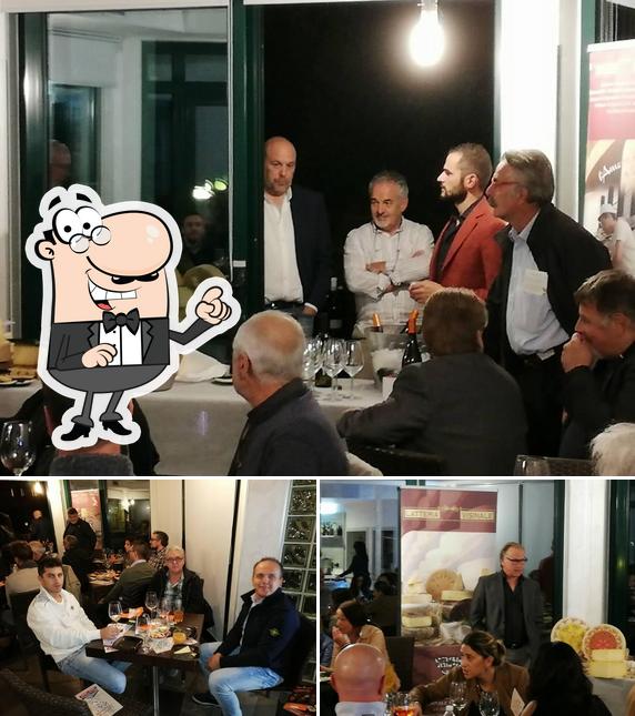 Meridiana Caffè si caratterizza per la interni e bancone da bar