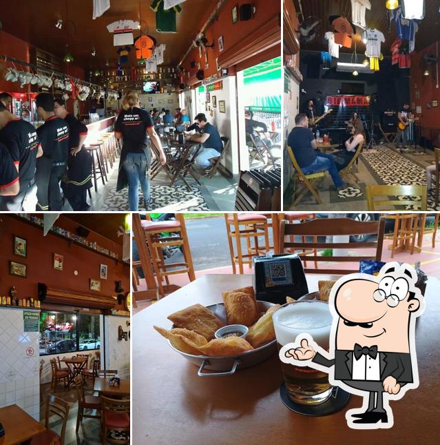 O interior do Bar Do Português - Araraquara