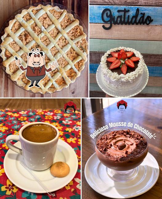 Mousse de chocolate em Frida - Café com Delícias