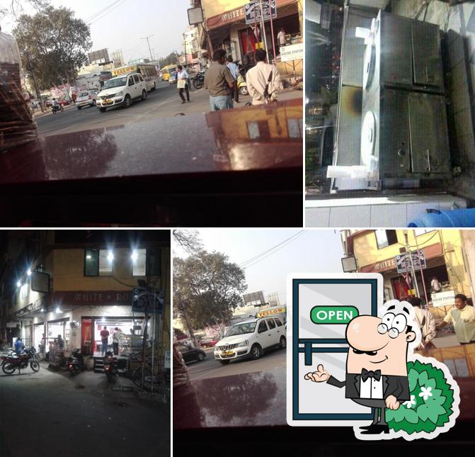 Check out how Hotel White Rose looks outside