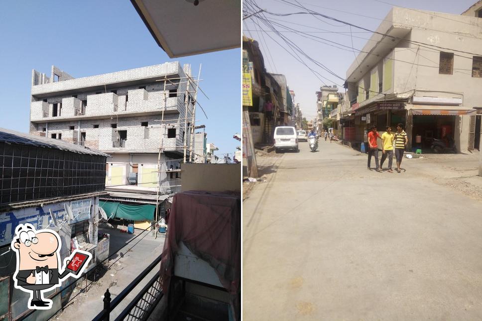 Check out how Jai Jinendra Naasta Centre looks outside