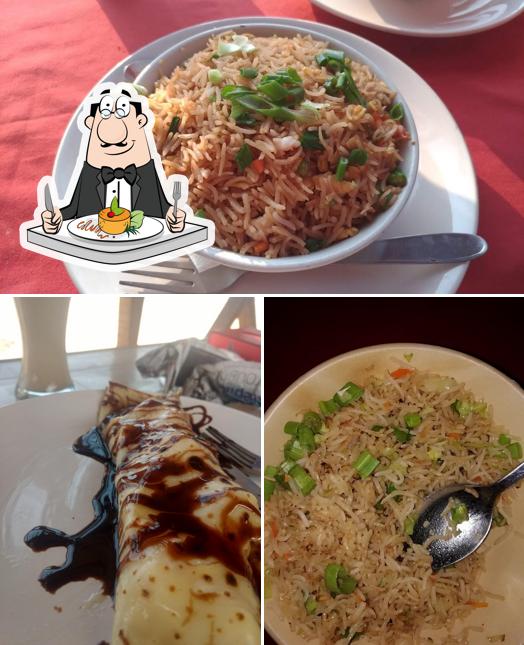 Food at Lawry's corner beach cafe candolim