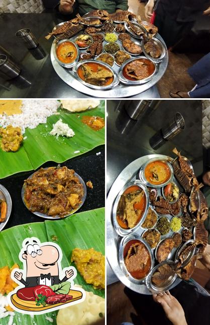 Get meat dishes at Meenchatti