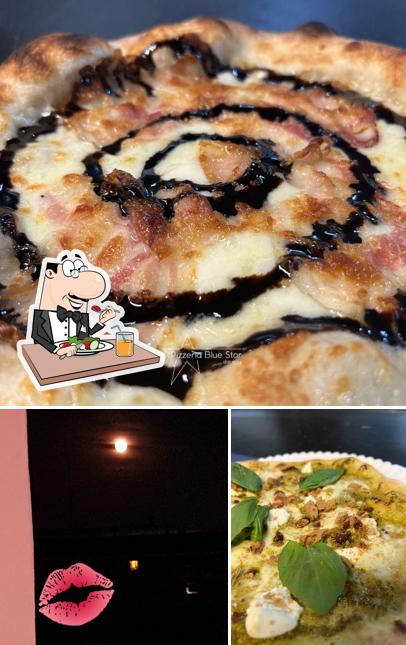 Platti al Pizzeria Blue Star