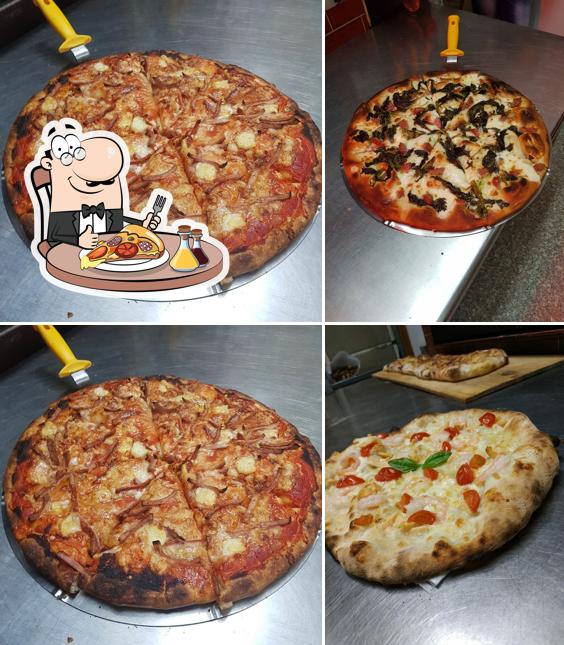 A Pizzeria La Fornarina Di Valeria De Sario, puoi ordinare una bella pizza