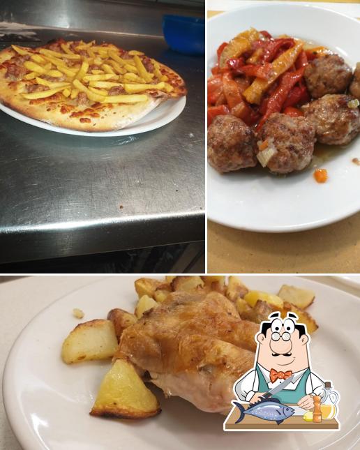 Salmone grigliato al Rosticceria al buchetto - PIZZA POLLI