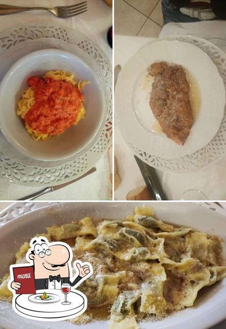 Cibo al Trattoria Due Chiavi