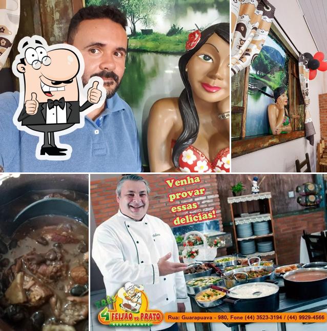 Restaurante Três quatro feijão no Prato