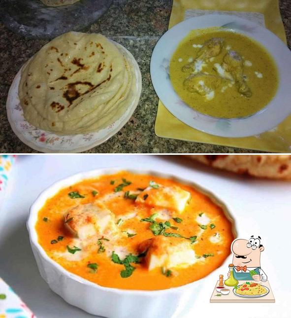 Food at Zaika Restaurant