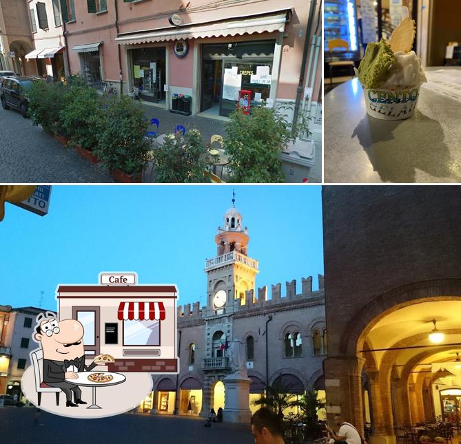 La foto di esterno e dolce da Gelateria Cento Gelati di Ronchetti Omar & C. Snc