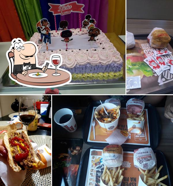 Platos en Burger King