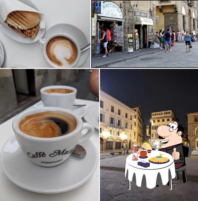 Ordina un hamburger a Caffè Mario