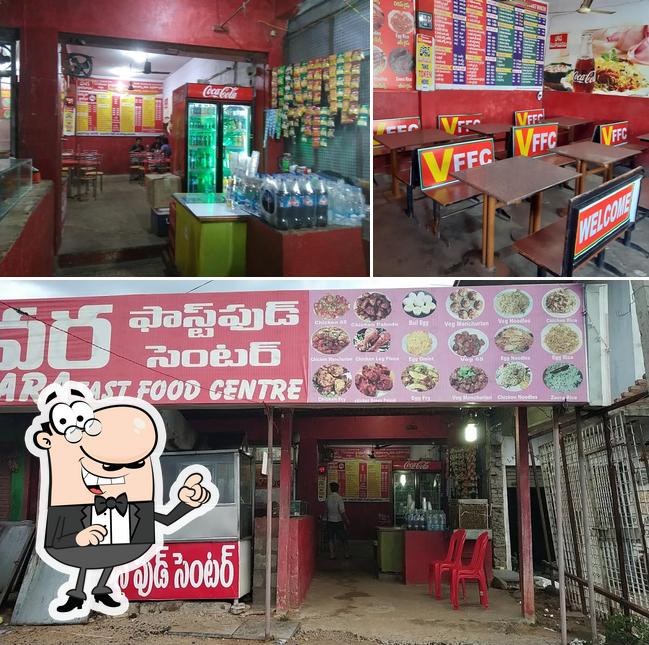 The interior of vara fast food center