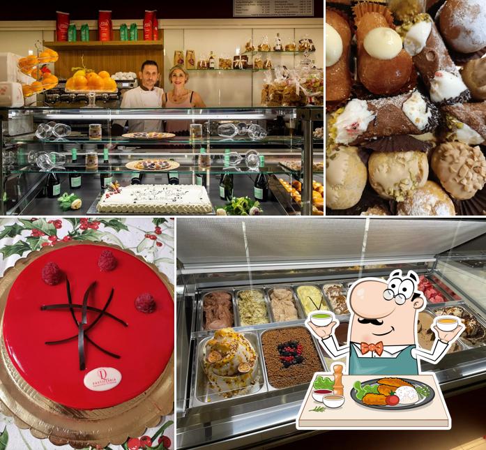 Platti al Pasticceria Louis Dessì