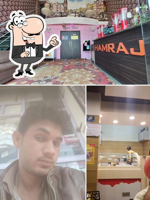 The interior of Hamraz Beer Bar Restaurant