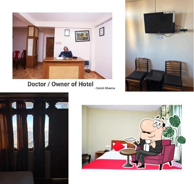 Check out how Hill's View Guest House Narkanda looks inside