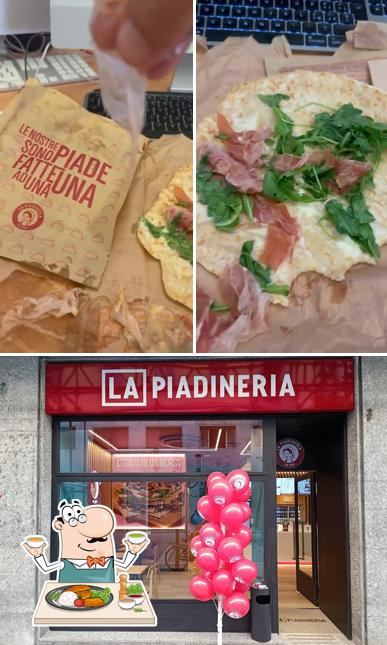 Platti al La Piadineria