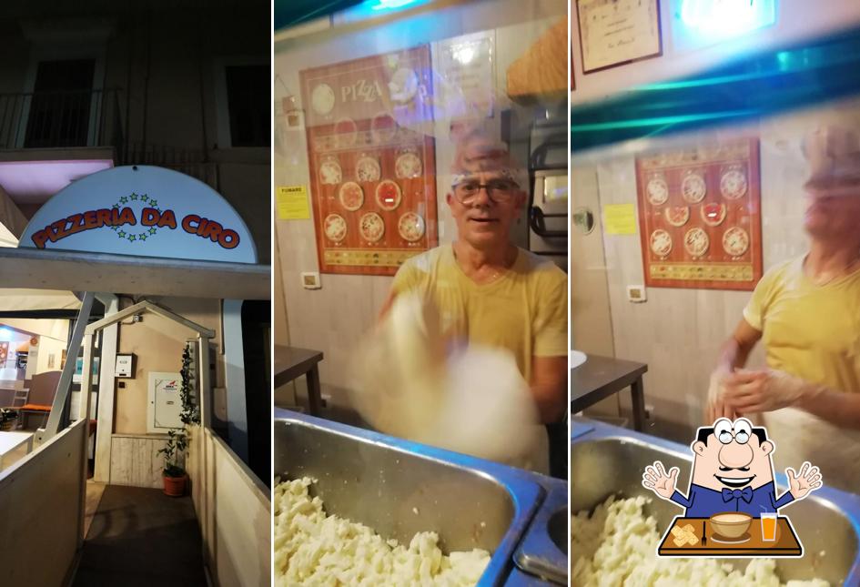Platti al Pizzeria Da Ciro