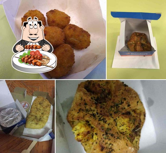 Food at Domino's Pizza