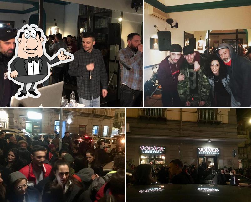 Gli interni di Volver Cafè